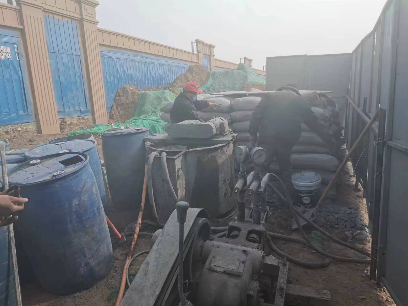 科尔沁右翼前房屋下沉注浆